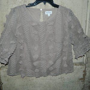 &Merci Pom Pom Crop Top Size Large (CC-15)